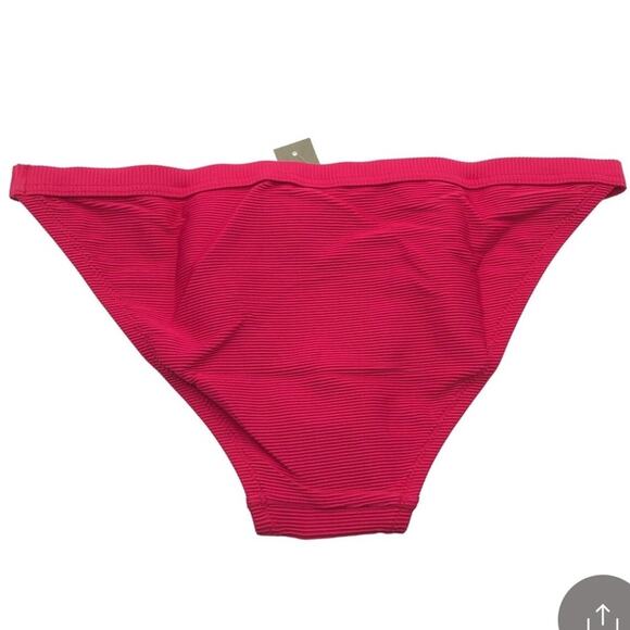 J. Crew Ribbed Trim Hipster Full Coverage Bikini Swim Bottom BH485 NWT - Picture 3 of 16